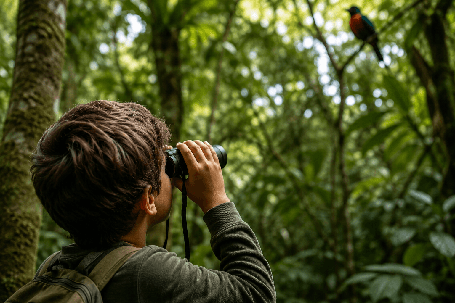 Expedición y fauna colombiana Pateconejo